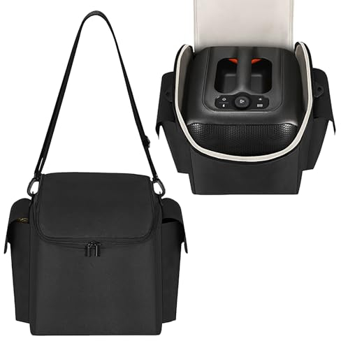 Reise-Tragetasche, Aufbewahrungstasche, kompatibel mit JBL PartyBox Encore Essential Party-Lautsprecher & Zubehör, Schutzhülle, Umhängetasche