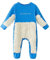 2024 - bebé recién Nacido Mono mopa niños niñas Infantil gateando sólido bebé niñas Mameluco y Mono Paneles Solares Mono (Blue, 0-6 Months)
