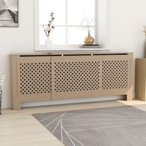 XGWKCNV Accessoires électroménagers cache-radiateur en MDF 205 cm