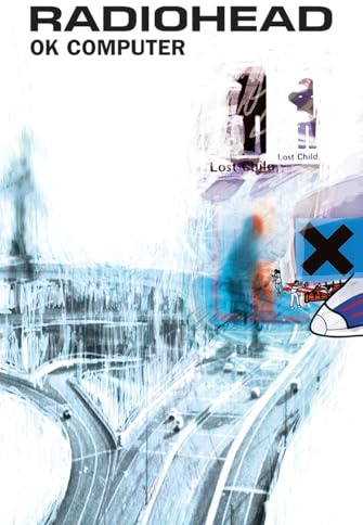 CINEMAFLIX Radiohead OK Computer Poster - Wall Art Measures 24 x 36 inches (unframed)