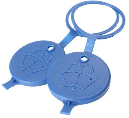 JEYORZY 2 Pcs Tappo di Ricambio per Serbatoio dell’Acqua Tergicristalli, Tappo Vaschetta Tergicristallo, Tappo del Serbatoio del Liquido Lavavetri del Parabrezza Per Peugeot 106 206 207 306 Citroen C4
