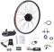 Zoobotanica Kit de conversion pour vélo électrique 36 V 250 W 28 29 avec écran LCD, contrôleur intégré, PAS (roue avant, 36 V 250 W)