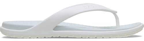 Crocs Herren Coast Flip Flop, White/Moonlight, 42 EU, White Moonlight, 43/44 EU