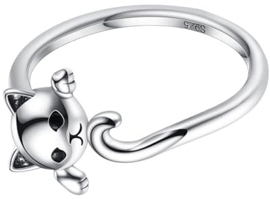 Uonlytech Fingerring mit Tiermotiv als Fingerring-dekoration Fingerschmuck für Damen aus Strapazierfähigem Premium-material für Festivals Partys und Alltag