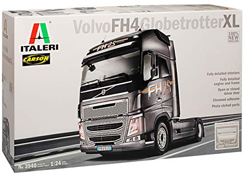 alles-meine.de GmbH Man FH4 Globetrotter XL LKW Truck 3940 Kit Bausatz 1/24 Italeri Modell Auto mit individiuellem Wunschkennzeichen