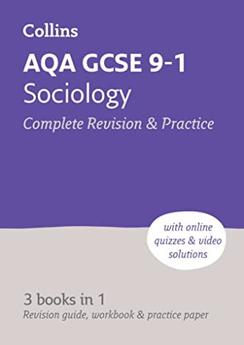 AQA GCSE 9-1 Sociology All-in-One Complete Revision and Practice: Ideal for the 2027 and 2028 exams includes online edition, quizzes and video solutions (Collins GCSE Grade 9-1 Revision)