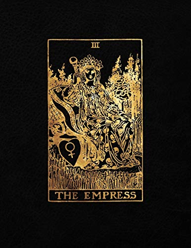 The Empress: College Ruled Journal | 8.5 x 11 A4 Notebook | Black and Gold Design - 150 College Ruled Lined Pages (Black and Gold - College Ruled Composition Notebook, Band 1)