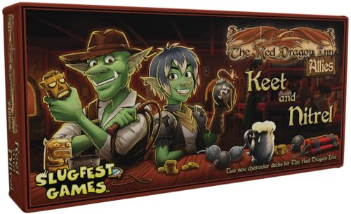 Slugfest Games SFG00025 Red Dragon Inn Allies Keet and Nitrel Card Game