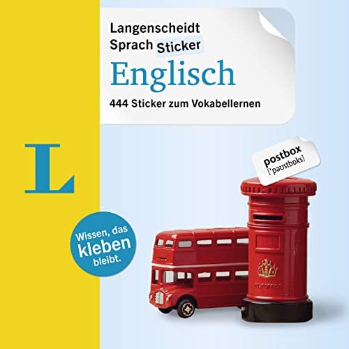 Langenscheidt SprachSticker Englisch - mit Fotos: 444 Sticker zum Vokabellernen
