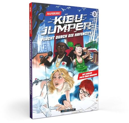 DENKRIESEN - KIBU JUMPER® - Hamburg - Die Flucht durch die Hafencity | Band 3: Die Flucht durch die Hafencity