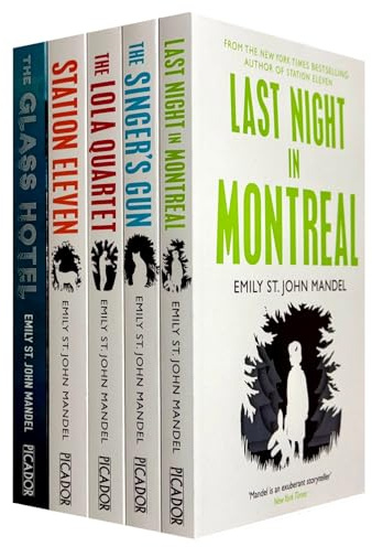 Emily St John Mandel Collection 5 Books Set (Station Eleven, Last Night in Montreal, The Singer's Gun, The Lola Quartet, The Glass Hotel)