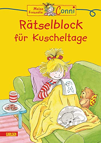 Conni Gelbe Reihe (Beschäftigungsbuch): Rätselblock für Kuscheltage: Fehlerbilder, Suchbilder, Denkspiele, Labyrinthe und Bilderrätsel gegen Langeweile - für Vorschulkinder ab 4 Jahren