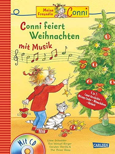 Conni Musicalbuch: Conni feiert Weihnachten mit Musik: Buch mit CD