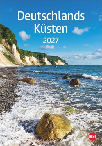 Deutschlands Küsten Kalender 2027: Fotokalender deutscher Strände mit Platz für Notizen. Terminplaner und Blickfang. Naturkalender mit hochwertigen Fotos.