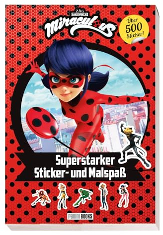 Miraculous: Superstarker Sticker- und Malspaß: über 500 Sticker