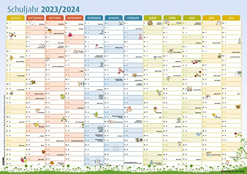 Verlag an der Ruhr Der Schuljahres-Wandkalender 2023/2024, A1