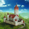 Aue-Verlag Mockmuhl Castle Modellbausatz, 29 x 19 x 24 cm, Maßstab 1:160, geeignet für Kinder von 5-16 Jahren, Uni, Mehrfarbig, Mittelalterthema
