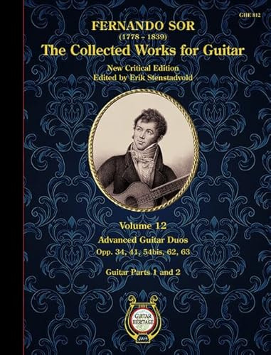 Collected Works for Guitar Vol. 12: Advanced Guitar Duos. Band 12. 2 Gitarren. Stimmensatz.