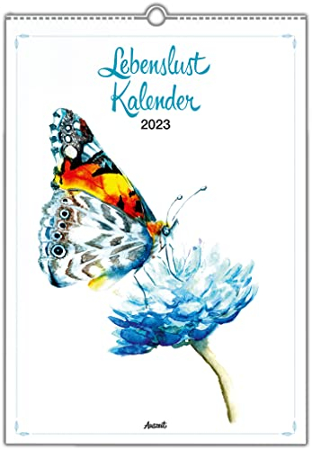 Auszeit Lebenslust Kalender 2023 - großes A4 Format - Wandkalender: Inspirationen für jede Woche des Jahres