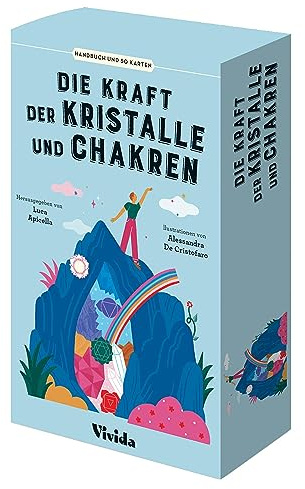 Die Kraft der Kristalle und Chakren: Ein Orakel-Set für innere Balance; Handbuch und 50 Karten