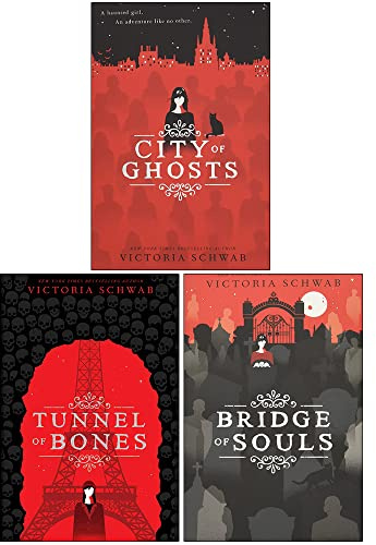 City of Ghosts Series Collection 3 Books Set By Victoria Schwab (City of Ghosts, Tunnel of Bones, Bridge of Souls)