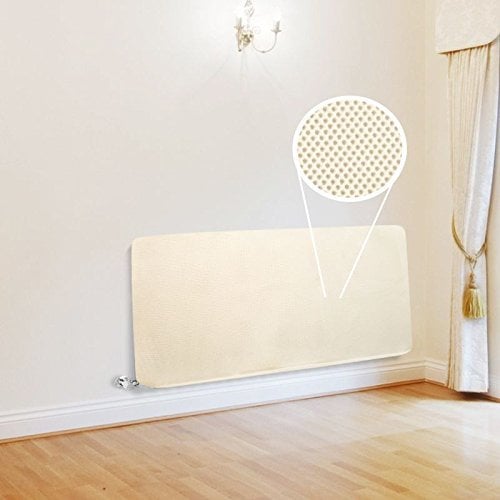 Safetots Dual Fabric Premium Radiator Cover, 50cm x 160cm, Protective Fabric Radiator Cover for Water Filled Radiators, Reduce Risks of Bumps and Hot to Touch Radiators, Baby and Toddler Safety