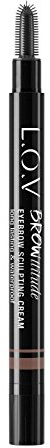L.O.V - BROWTTITUDE eyebrow sculpting cream long lasting & waterproof 410