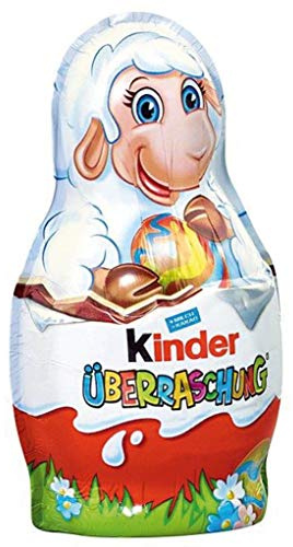 Kinder Schokolade kleine Hohlfigur mit einer Überraschung 36g