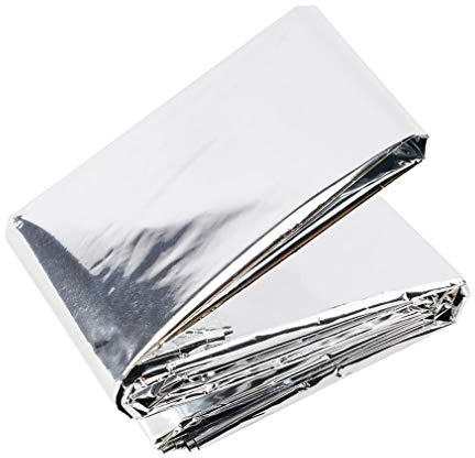 Steroplast Emergency Blanket, Disposable Survival Rescue First Aid Rescue Reflective Mat Pat Foil Thermal Waterproof