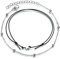 YAZILIND Pieds Accessoires Double Couche Corde de Cuir Bracelet Cheville Forme étoile Bracelet de Plage Pied Bracelet Bijoux