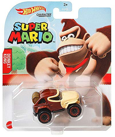 Hot Wheels Super Mario – GRM37 – Auto / Fahrzeug aus Metall 1/64 – Donkey Kong