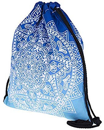 YCYUYK Sac de sport en toile avec cordon de serrage