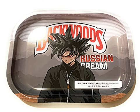 Smoke Arsenal Rolling Tray - Size Small, Saiyan Crème