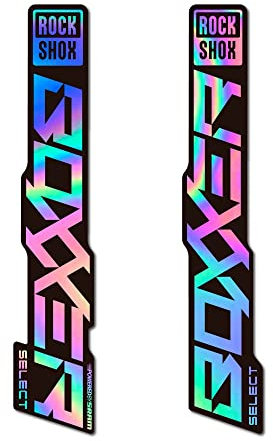 Autocollants compatible avec de fourche de vélo Rock Shox Boxxer Select 2020
