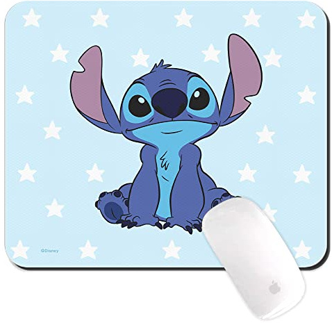 ERT GROUP Original et sous Licence Officielle Disney, Tapis de Souris antidĂ©Rapant, Motif Stich 006, Tapis de Souris d'ordinateur 220 mm x 180 mm