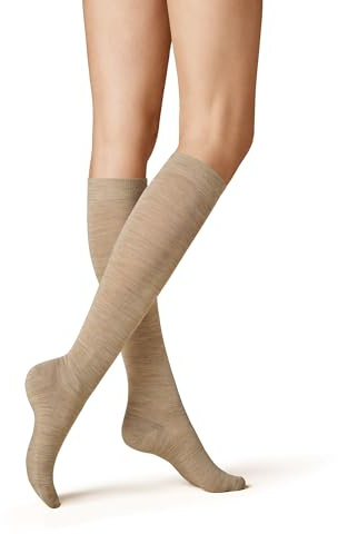 KUNERT Damen Kniestrümpfe Soft Wool Cotton weich