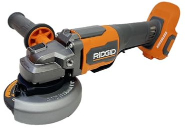 RIDGID Amoladora angular inalámbrica de 18 V sin escobillas de 4-1/2 pulgadas (solo herramienta) | La batería y el cargador se venden por separado, no son elegibles para el contrato de servicio de por vida