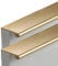 KVLDEC Hidden Furniture Pull Handles Gold Wardrobe Door Handles 2 Pcs Kitchen Cupboard Handle Extra Long Drawer Handle Pulls, Aluminum Alloy (Length 120mm)