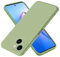 EASSGU Custodia per Smartphone, Compatible with iPhone 15 (6.1 Inches), Cover Morbida in Silicone TPU - Verde Matcha