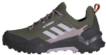 Adidas Damen Terrex AX4 Gore-TEX Hiking Shoes, Olive Strata/Silver Dawn/Fig, 38 EU