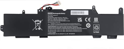 FESTAS 50Wh SS03XL 933321-855 Laptop Ersatz Akku für HP EliteBook 730 735 740 745 830 840 846 G5,EliteBook 735 745 830 840 G6,ZBook 14U G5 G6 Serie HSN-I13C-4 932823-421 933321-852 Notebook Battery