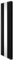 Radiatore a pannello ovale con specchio, 1800 mm x 500 mm, design moderno, doppia colonna, riscaldatore verticale in acciaio al carbonio nero opaco, montaggio a parete, per cucina e soggiorno, kit di