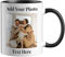 Personalised Mug with Photo Custom Coffee Mug with Picture Personalised Coffee Mugs with Name 11oz Double Side Custom Mug Novelty Custom Gift for Him Or Her