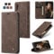 Cracedily Handyhülle für Huawei P20 Hülle, Klapphülle Premium Lederhülle Klappbar Flip Case Tasche Magnet Kartenfach Standfunktion Klapphülle Schutzhülle für P20 5.8 Zoll, Kaffee