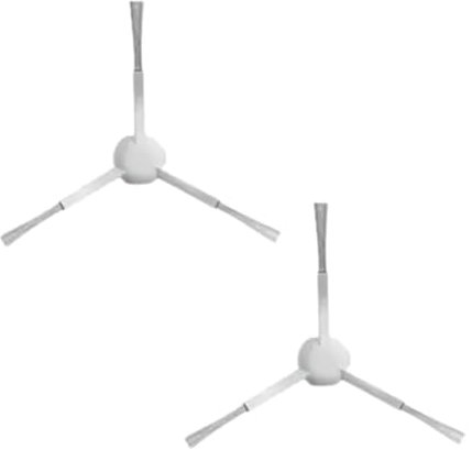 Roboparts® Pack 2 cepillos, escobillas, para Cecotec Conga 2499 Ultra Genesis y 2299 Ultra Home y 2299 Inertial. Pack repuestos y Accesorios para Robot Aspirador