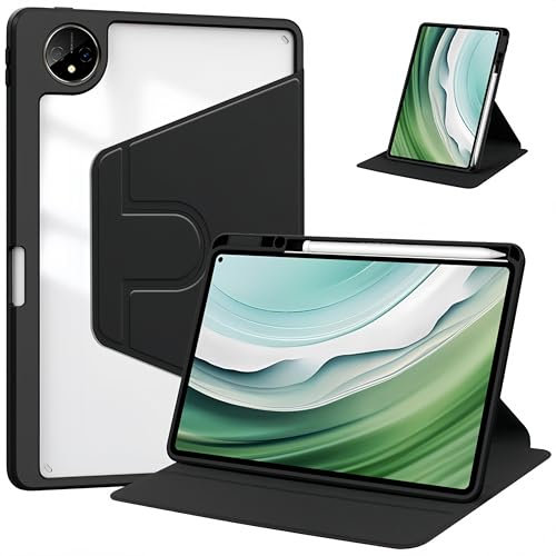 Case for Huawei MatePad Pro 13.2 2025 Tablet Cover, 360 Degree Rotation Stand Smart Case with Pencil Holder, Auto Sleep/Wake