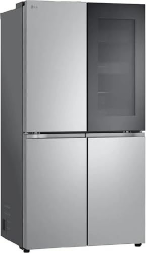 LG Frigorífico Side by Side 666L Plateado - GMV960MBDE