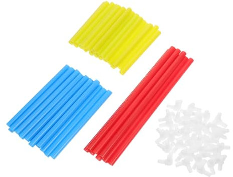 HONMEET Building Blocks Toys Boys and Girls Engineering Toy Indoor Games Construction Building Connectors Fine Motor Skills for Boys and Girls