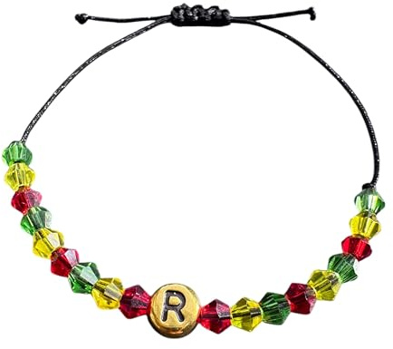 Generisch Verstellbares Armband personalisiert Wunschbuchstabe kurdisch Geschenkidee UNISEX handmade rojava bakur