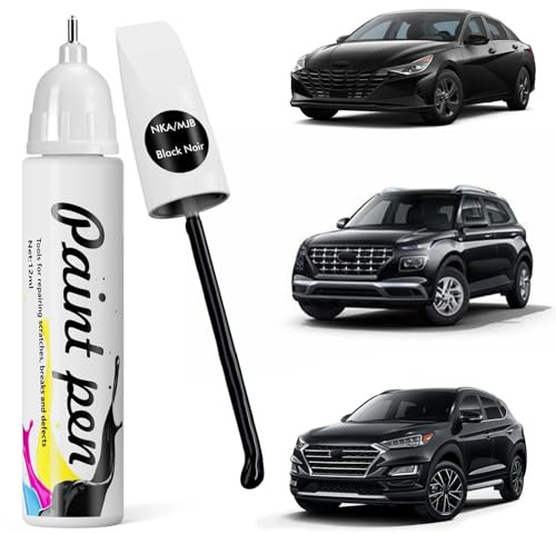 Edantas Peinture de retouche pour voitures Hyundai (NKA Black Noir)